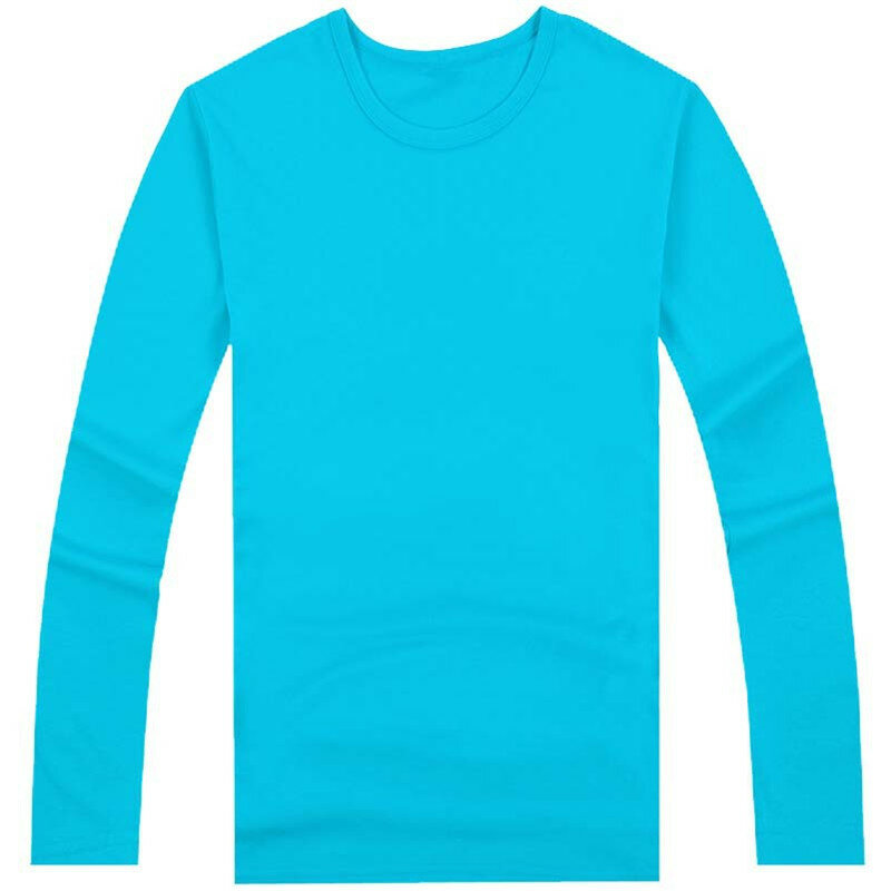 Letnie nowe męskie t-shirty jednolity kolor slim trend dorywczo moda z krótkim rękawem YJE706
