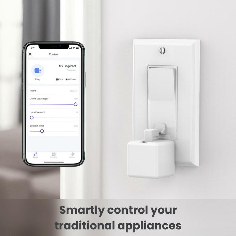 Smart Light Switch Button Pusher Bluetooth Wireless APP/Timer pulsante di controllo dispositivo di spinta interruttore della luce Finger Smart Switch