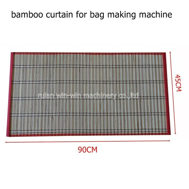 Cortina de Bambú pequeña de 6 piezas, máquina para hacer bolsas, 45x90cm