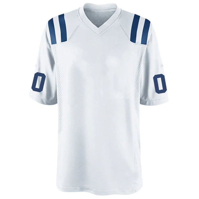 Dostosowane koszulki z krótkim rękawem młodzieżowe koszulki z futbolu amerykańskiego Indianapolis koszulki Hilton Brissett Leonard Manning Quenton Rivers Jersey