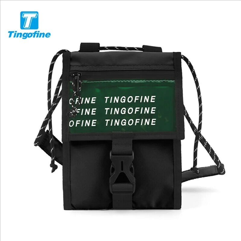 Tingofine 2021New到着撥水男性と人間サンドバッグパスポートホルダーカジュアルpuユニセックスファッションハンドバッグ防水胸バッグ