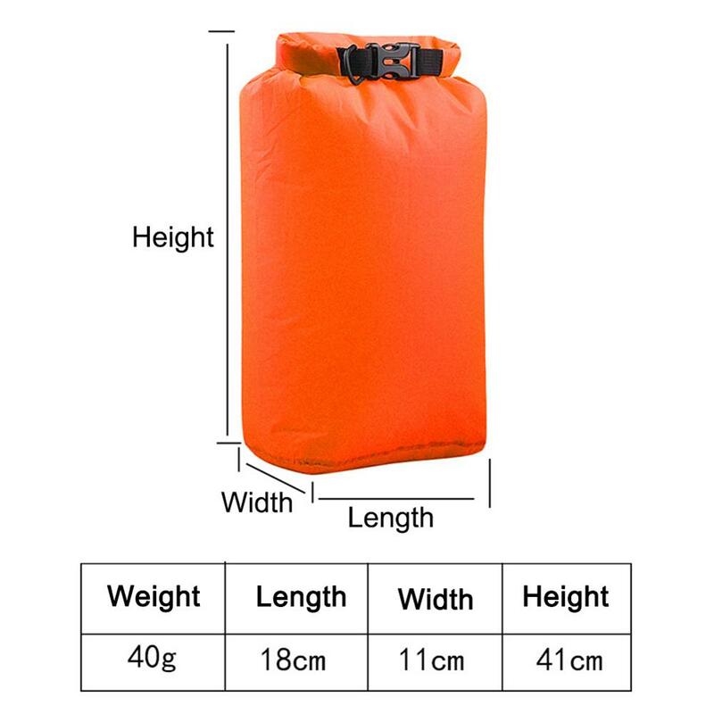 Outdoor Diving Waterproof Dry Pouch Portable Large capacity Rafting Diving Dry Bags Sack PVC Swimming Bags For Trekking 2021