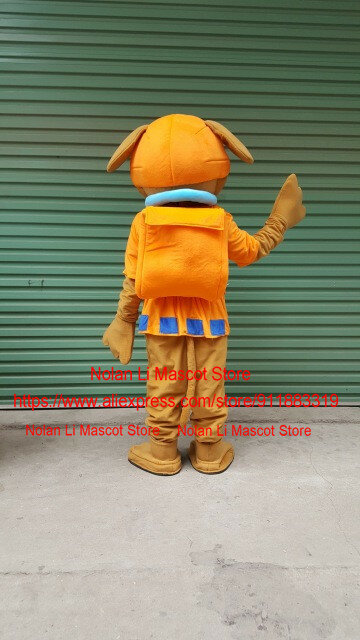 Costume della mascotte del cane rosso adulto di alta qualità Party Cartoon Anime Fancy Dress Cosplay Chase Performance Holiday Gift 1040