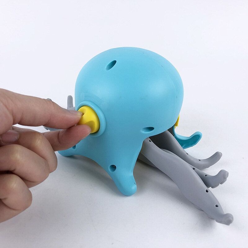 Chodząca ośmiornica zabawka do zabawy w wodzie ruchoma zwierzęca zabawna zabawka kreatywna śliczna zwierzęca zabawki do kąpieli nakręcana zabawka-40