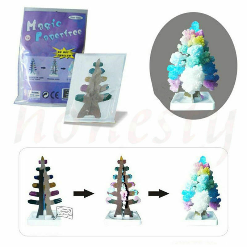1Pc Magic Paper Christmas Tree Growing up Decoration For Christmas Party