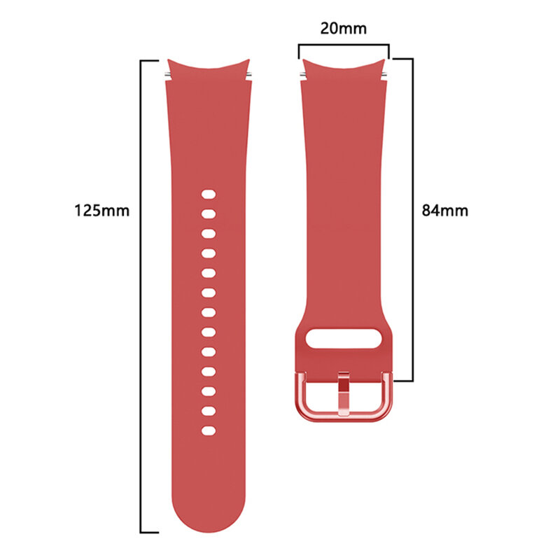 الأصلي سيليكون حزام لسامسونج غالاكسي ساعة 4 الكلاسيكية 46 مللي متر 42 مللي متر استبدال الفرقة ل غالاكسي ساعة 4 44 مللي متر 40 مللي متر منحني نهاية