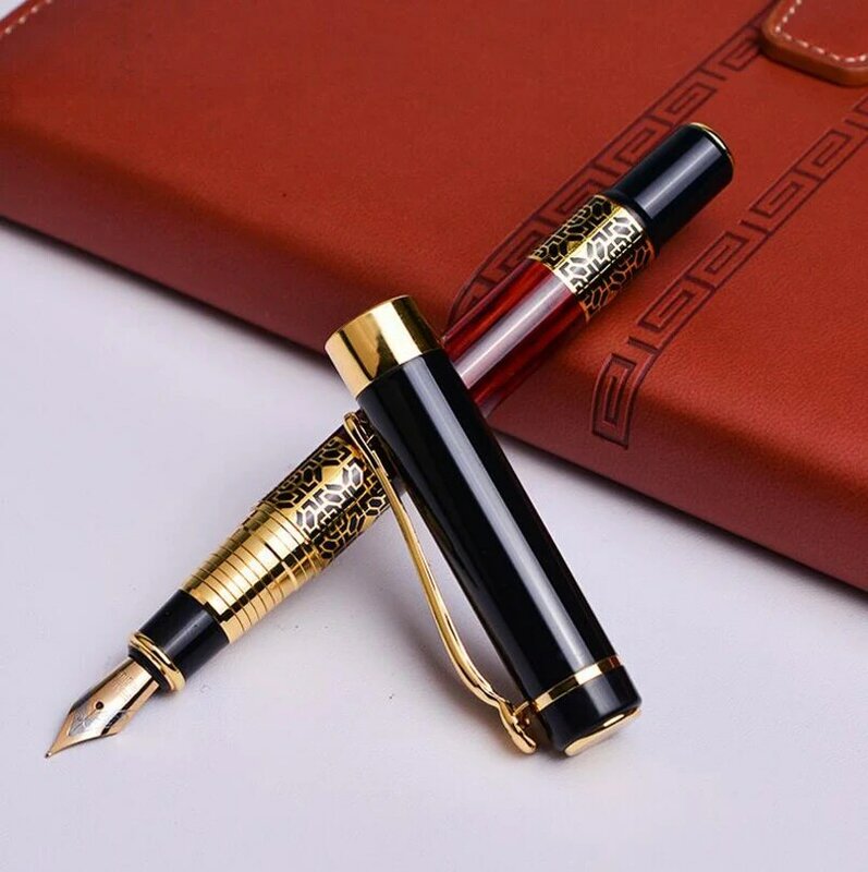 جديد وصول أفضل نوعية روز الخشب اللون المعادن الرول قلم حبر جاف مكتب رجال الأعمال هدية القلم شراء 2 إرسال هدية