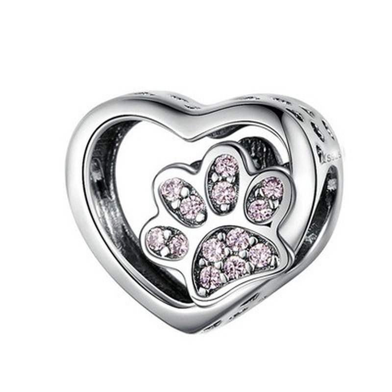 2021 o mais recente 925 sterling silver animal série é adequado para pandora charme pulseira, que é feito especialmente para mulher diy