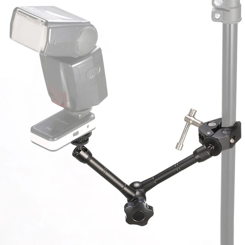 Шарнирный светильник для цифровой зеркальной фотокамеры, регулируемый, 11 дюймов