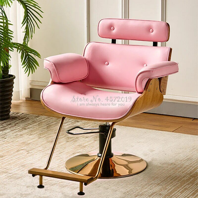Сетчатая красная мебель Cadeira De Cabeleireiro Makeup Kappersstoelen Stuhl парикмахерский салон Aria барбекю Silla парикмахерский стул