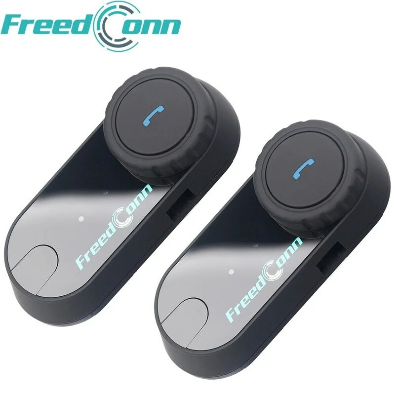 FreedConn T Com รถจักรยานยนต์อินเตอร์คอมหูฟังไมโครโฟนหูฟัง1000M 6 Rider บลูทูธ5.0 Moto เครื่องบันทึกวิดีโอ Wifi