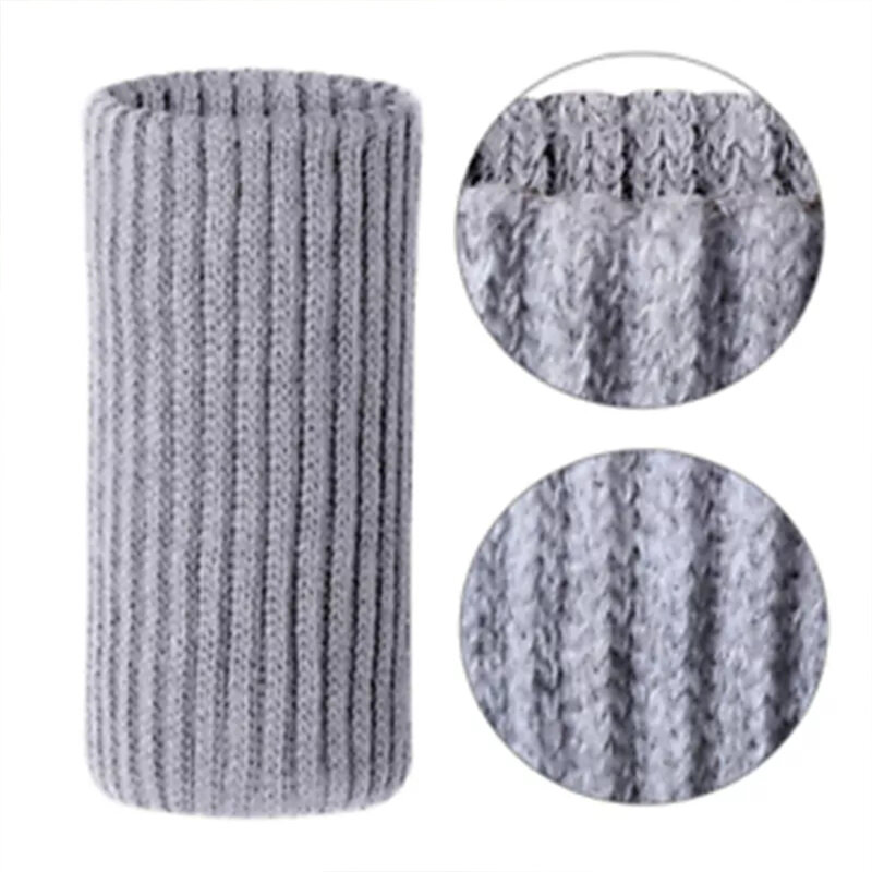 32Pcs Knitted Table Chair Leg Sock Non-Slip Mute Chair Mat Table Floor Protector Furniture Feet Covers Modern Minimalist Style