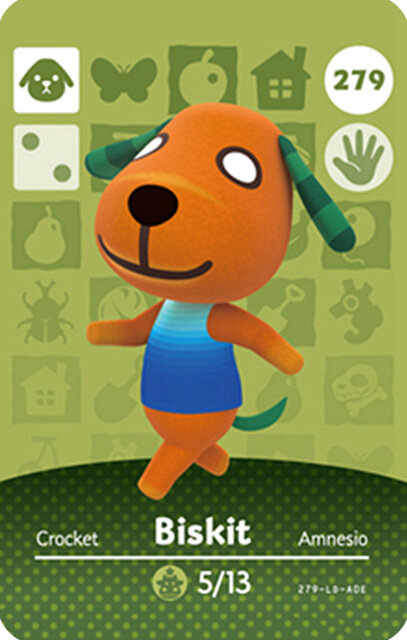 حيوان كروكسينج 261 ~ 290 سلسلة 3 بطاقة الحيوان Amxxbo بطاقة NFC العلامة Ntag215 NS 3DS ألعاب القرويين الساخن