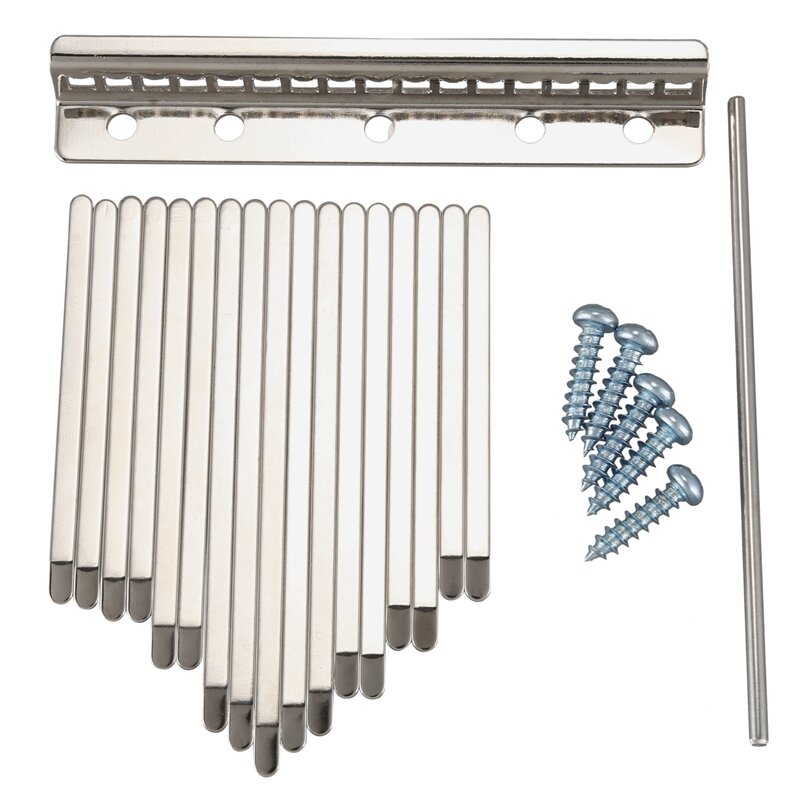 Thumb Piano Bridge Zadel 17 Keys Set Kit Voor Kalimba Diy Vervangende Onderdelen