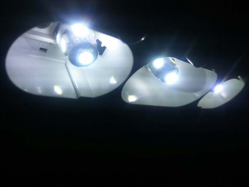 Panneau de tableau de bord inversé, ampoules blanches pour feux de liquidation, LED T10 194 168 W5W 10 7020 SMD