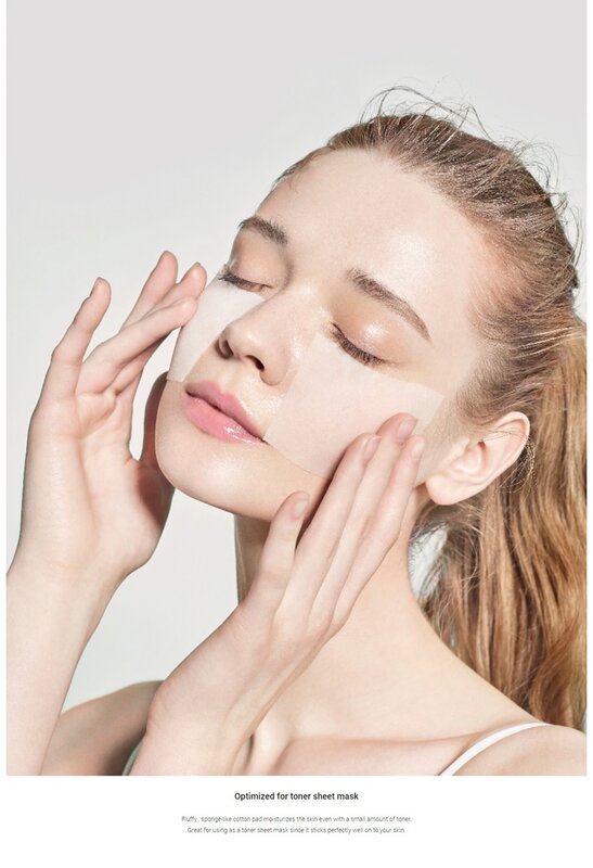 COSRX jedwabisty w dotyku pakiet skóry bawełna 80 klocki bawełniane do twarzy Pad zmywacz do makijażu bawełna oczyszczanie twarzy oczyszczanie twarzy koreański kosmetyk