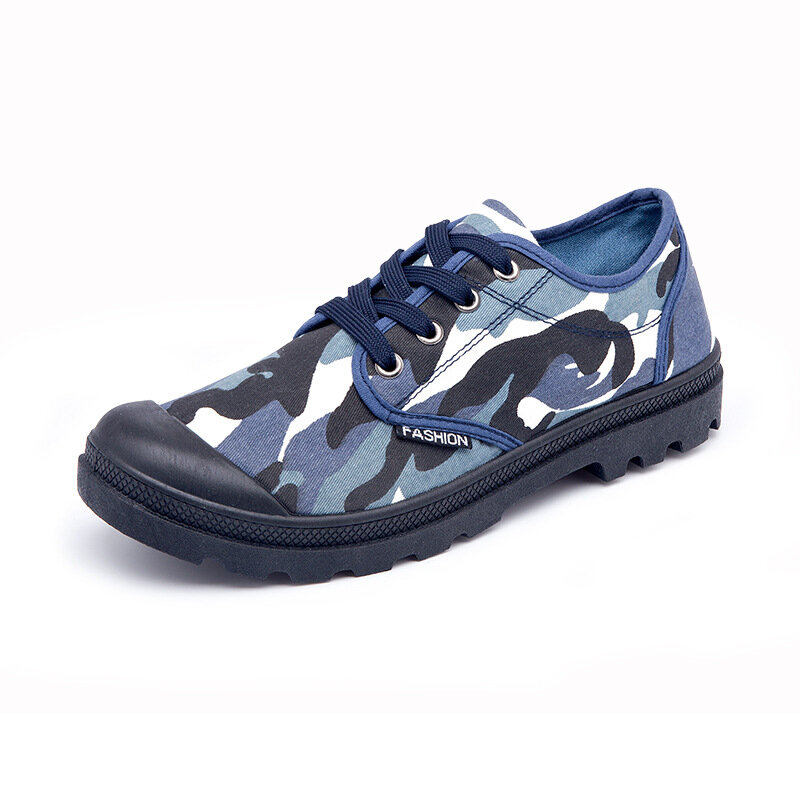 Aleafalling – bottines en toile pour homme et fille, chaussures d'extérieur très classiques, à lacets, grande taille 39-45, 6 couleurs