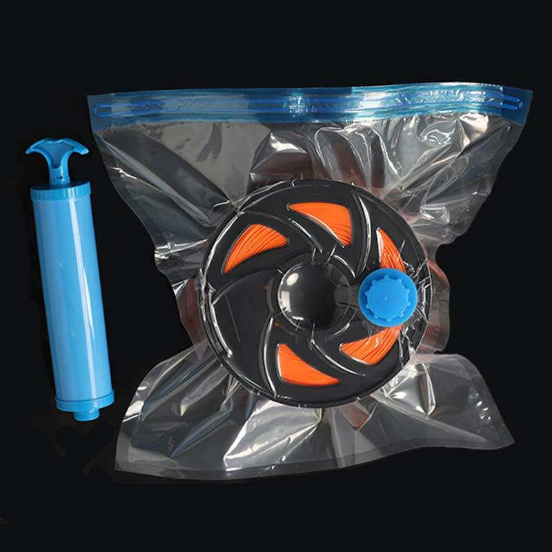 Filament Lagerung Verwahrung Größe 40*50mm Feuchtigkeit Beständig Vakuum Abdichtung Tasche Mit Pumpe für 3D Drucker PLA/PETG/ABS Verbrauchs