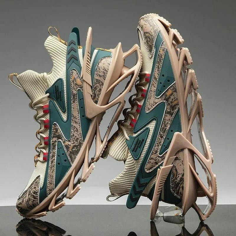 Zapatillas deportivas de lujo para hombre, tenis, baloncesto, con plataforma elástica, informales, a la moda, originales, novedad de primavera 2022