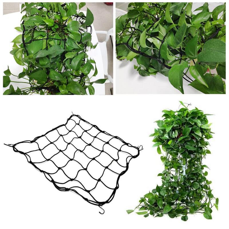 Rede de treliça flexível para plantas, tenda para cultivo de plantas em vários tamanhos, rede de jardinagem, rede de jardinagem com boa flexibilidade para o crescimento de plantas