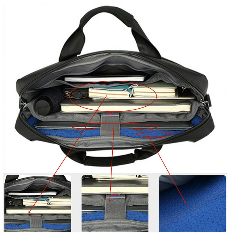 Sac à dos pour ordinateur portable 15.6 pouces, sacoche étanche pour ordinateur Macbook Air Pro 15.6