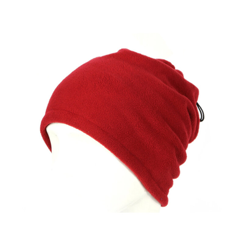 Babador de lã multifuncional feminino, chapéu casual, cor sólida, quente, gola, para mulheres, homens, máscara facial, manter aquecido e decorado para o inverno