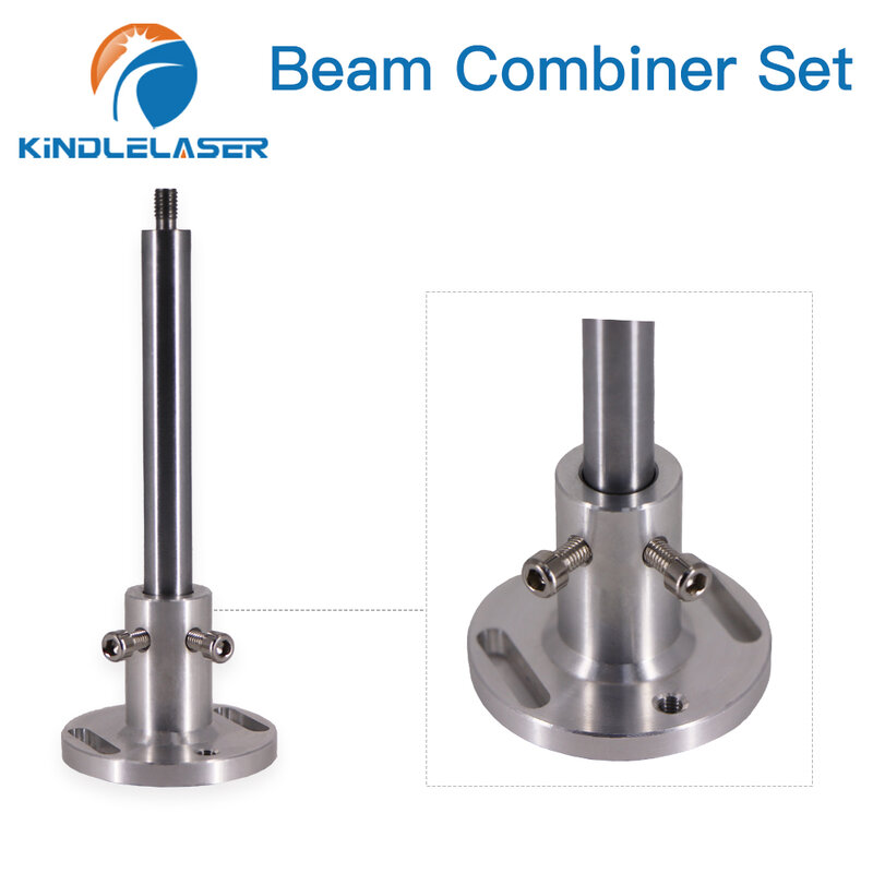 KINDLELASER Beam Combiner Set 20/25mm ZnSe Laser Beam Combiner + Mount + Laser Pointer for CO2 Laser Engraving Cutting Machine