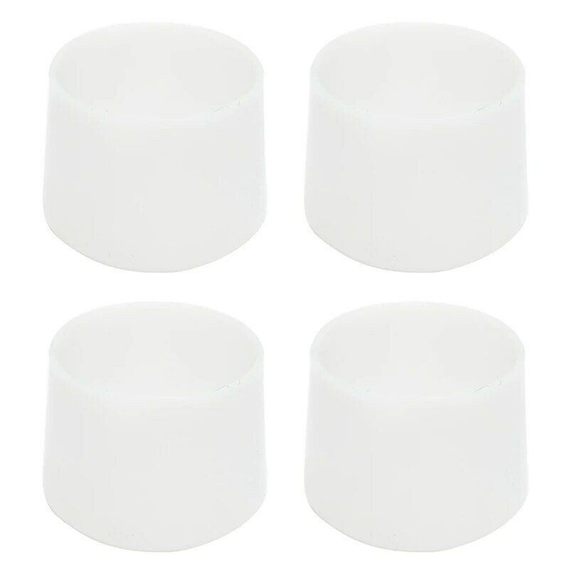 4 PCS/Set Silikon Kaki Kursi Topi Set Pelindung Tinja Bisu Kaki Meja Topi Protection Mats Universal Meja dan Kursi Kaki cover