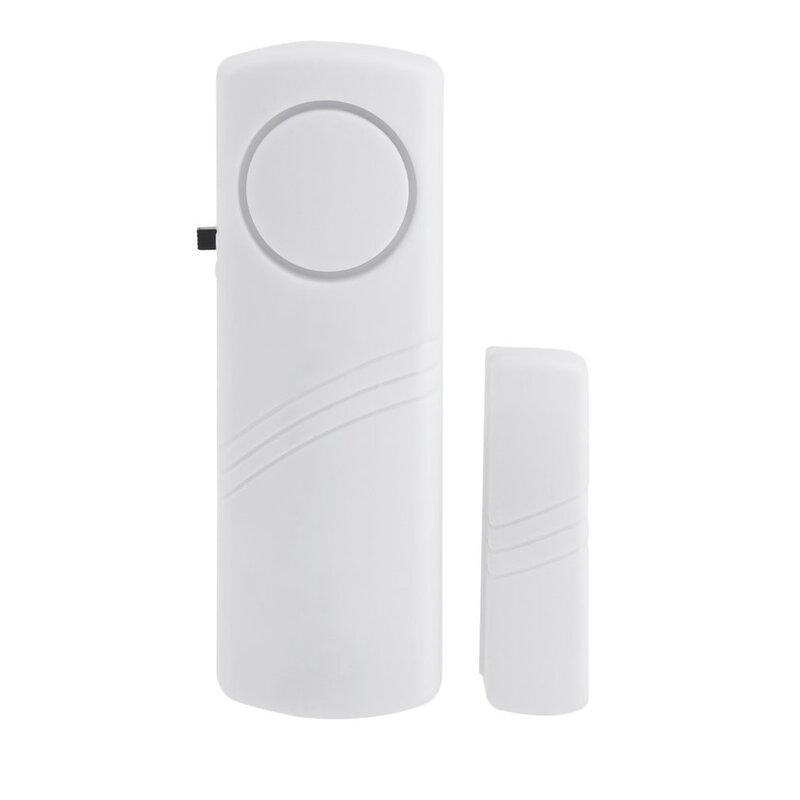 Tür Fenster Wireless Einbrecher Alarm mit Magnetische Sensor Home Sicherheit Wireless Länger System Sicherheit Gerät Weiß Großhandel