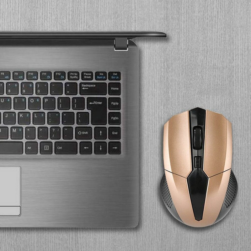 Bezprzewodowa mysz 2.4ghz 1200DPI Home Office Game optyczne przenośne myszy bezprzewofowe do laptopa komputer stancjonarny