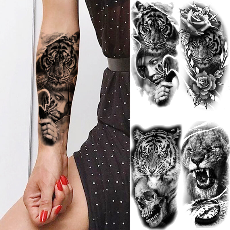 Tiger tattoos männer unterarm ▷ 1001