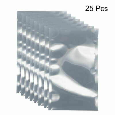 25 PCS Anti Sacchetto Statico Scudo Schermatura Sacchetto, Piatto Open Top, 4.7 "x 7.9"