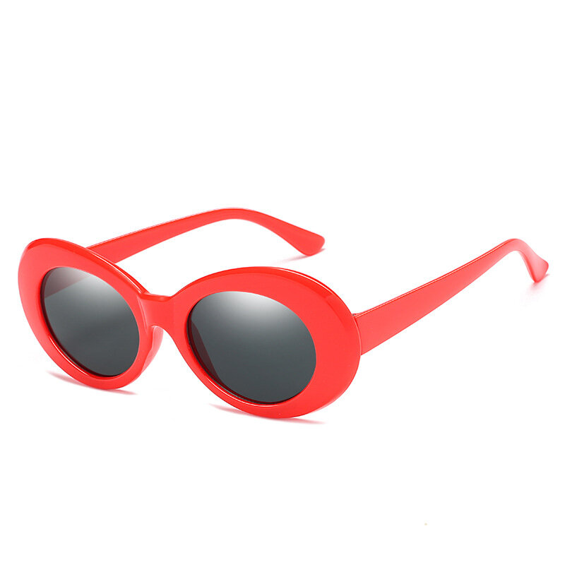2020 Classic Clout Goggle Kurt Cobain Glasses Oval Ladies Sunglasses Vintage Retro Sun Glasses Women's UV400 Gafas De Sol