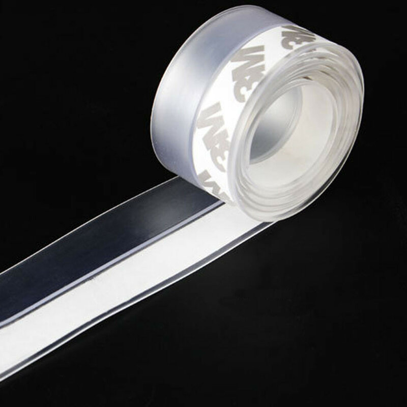 Seal Strip 2020TOP 3M Transparent Windproof Silicone Sealing Strip Bar Door Sealing Strip G91106
