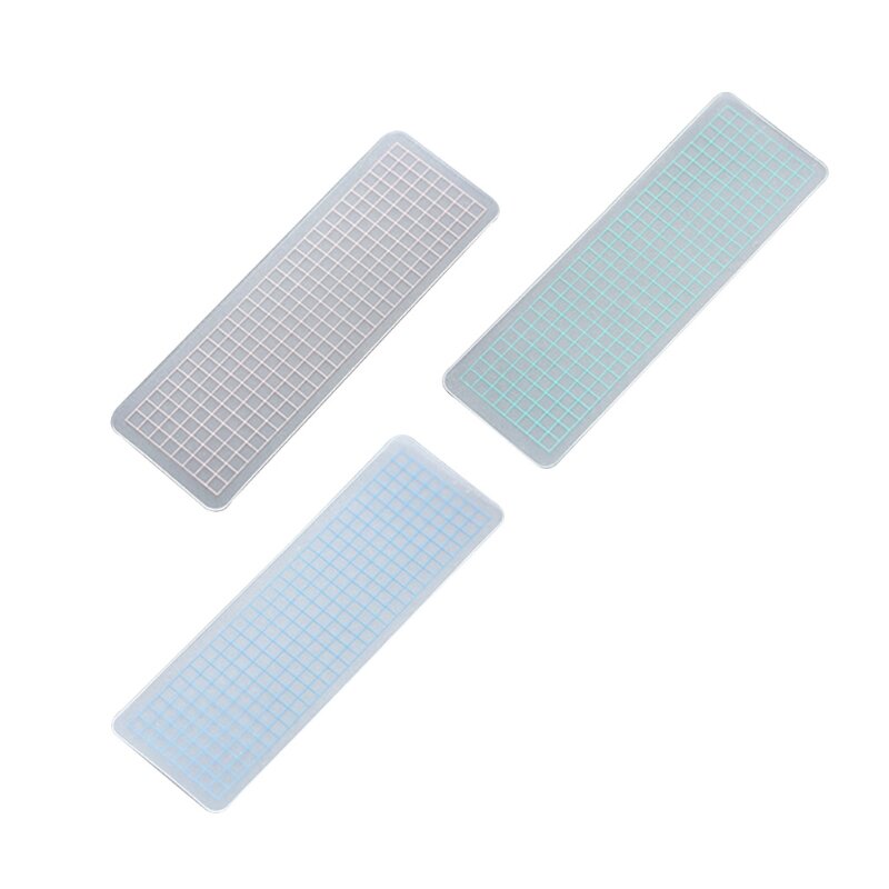 YYDS – 3 cartes à bande Washi en PVC, planches d'échantillon, emballage, rangement, signet en papier pour compte à main, multicolore, 5x15cm