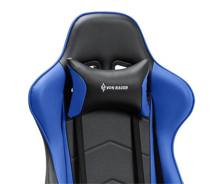 KILLABEE – chaise de Gaming en cuir PU, confortable, inclinable, pour ordinateur de bureau