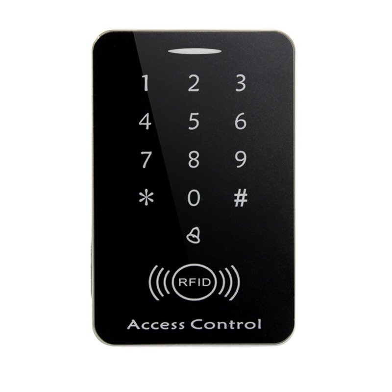 M203SE RFID 독립형 터치 스크린 액세스 제어 카드 리더, 디지털 키패드 10pcs 키 카드 홈 아파트 공장