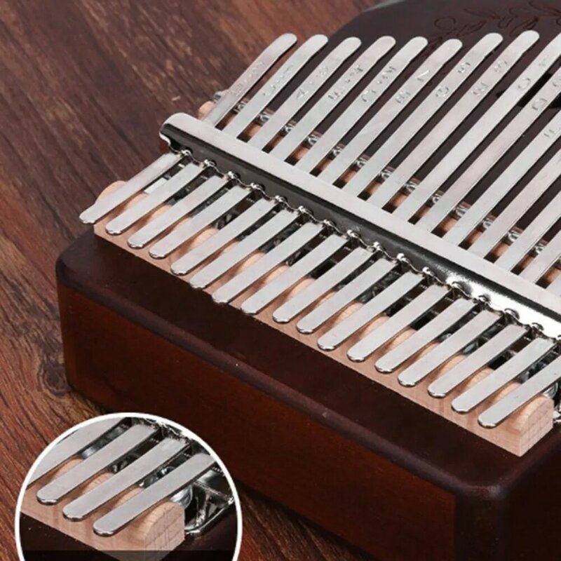 Kalimba-Piano de pulgar de 17 teclas de afinación, instrumento Musical de madera Mbira, teclado de escritura, regalo de Navidad