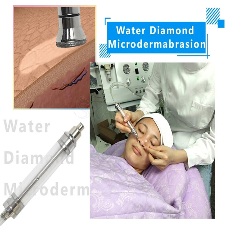 Máquina de microdermoabrasión de diamante para salón, máquina de microdermoabrasión con chorro de oxígeno y agua, limpieza de la piel, 5 en 1