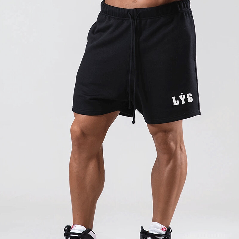 Pantalones cortos para correr Hombres Gimnasio Gimnasio Entrenamiento deportes Pantalones cortos de 