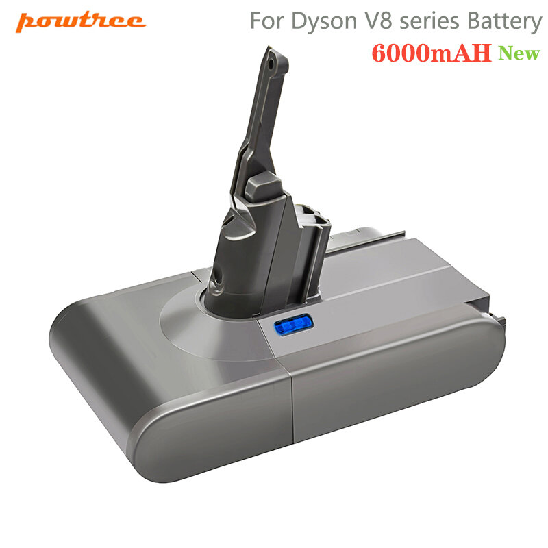 Vervangende Dyson Li-ion Stofzuiger Animal Batterij 6000mAh 21.6V Batterij voor Dyson V8 Batterij voor Dyson V8 Absolute/Pluizig/Dier/Li-ion Stofzuiger Oplaadbare Batterij L50 6000mAh 21.6V Batterij voor Dyson V8 Batte