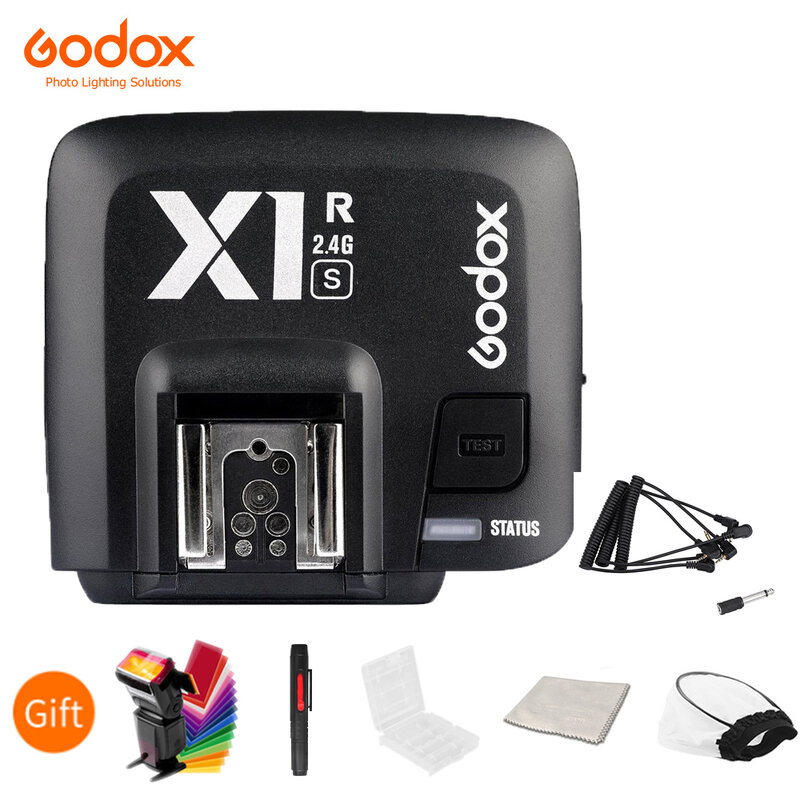 Godox X1R-C / X1R-N / X1R-S TTL 2.4G Wirelss Flash Receiver for X1T-C/N/S Xpro-C/N/S Trigger Canon / Nikon / Sony DSLR Speedlite