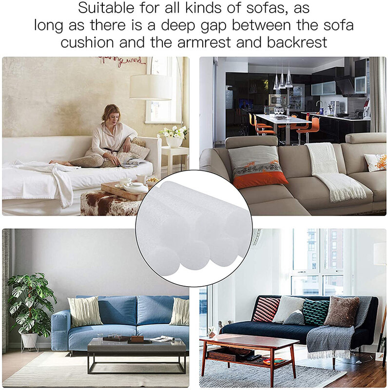 Impugnature in schiuma antiscivolo 3m/5m per fodere per divano, fodere per divano in schiuma elasticizzata