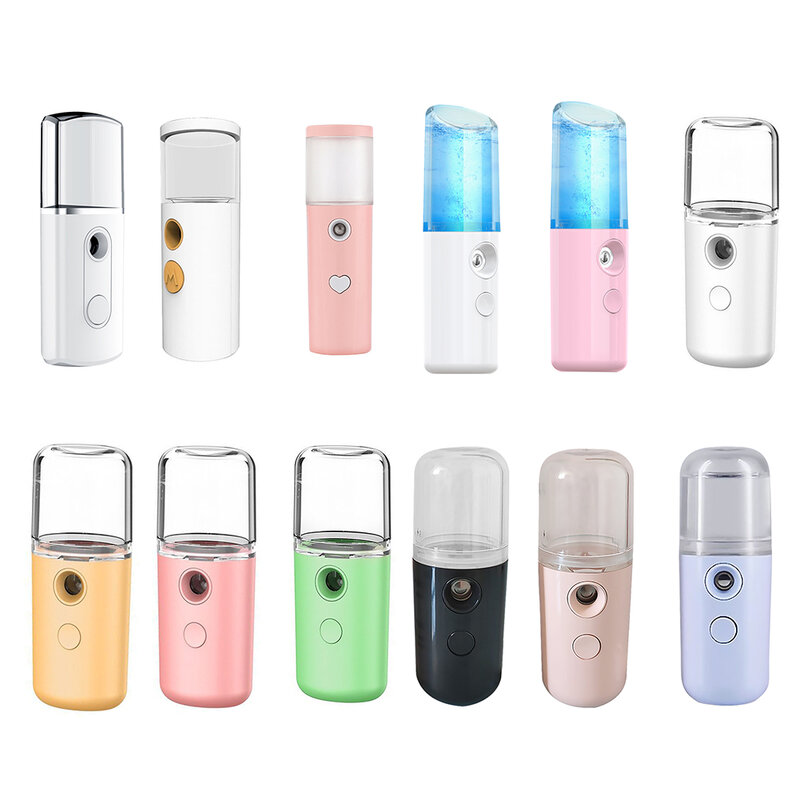 Spray facial portátil para cuidado com a pele, nano spray, 30ml, umidificador facial, vaporizador, instrumento de cuidado com a pele