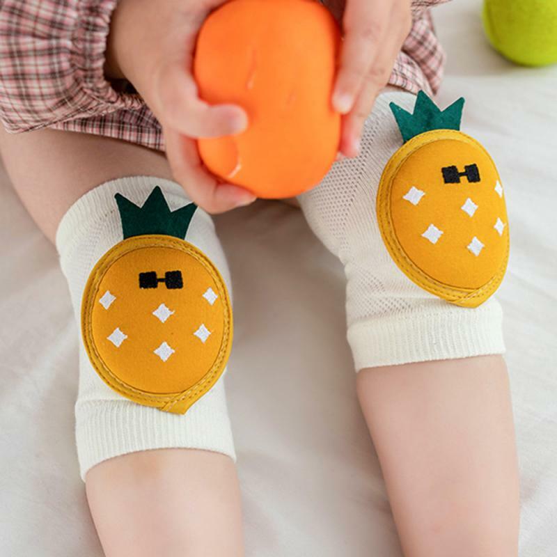 Baby Knee Pads Infant Toddler Kneepads Protector Baby Leg Warmers Mesh Breathable Beenwarmers Calentadores Pierna For 0-24 M