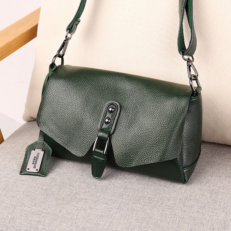 Luxe Pu Lederen Crossbody Tassen Voor Vrouwen 2020 Minimalistische Casual Mini Mode Schoudertassen Make Messenger Bag