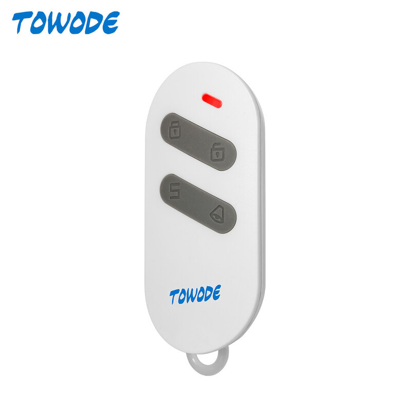 Towode-controle remoto de segurança sem fio, 433mhz, funciona com w18, k52, p6, d2, j008, j009