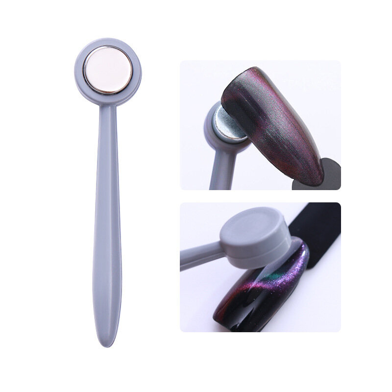 Magnete per smalto per unghie 3D forte Gel magnetico Nail Art e strumenti vernice accessori per bastoncini a doppia estremità Stick a fette 9D strumenti per unghie