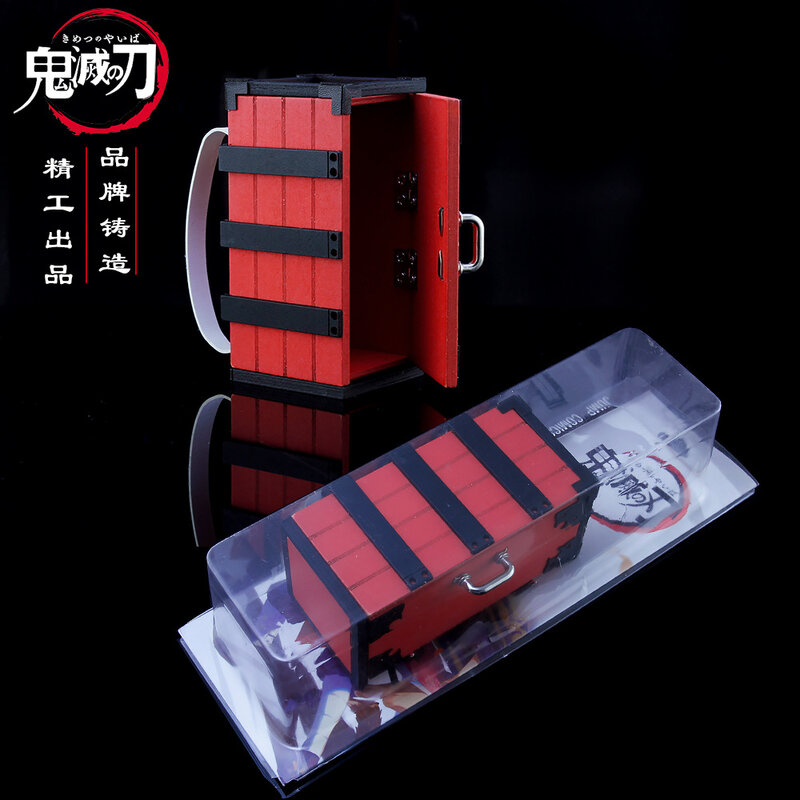 شيطان القاتل: Kimetsu No Yaiba Kamado Tanjirou Agatsuma Zenitsu Hashibira Inosuke Kamado Nezuko Box Cosplay Keychain