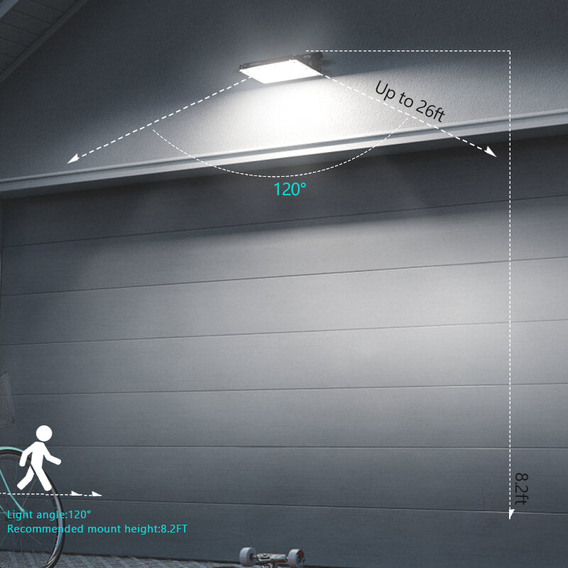 Reflector LED impermeable para exteriores, lámpara de calle, 100W, CA 220V 240V, IP65
